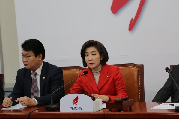 사진=나경원 원내대표 SNS