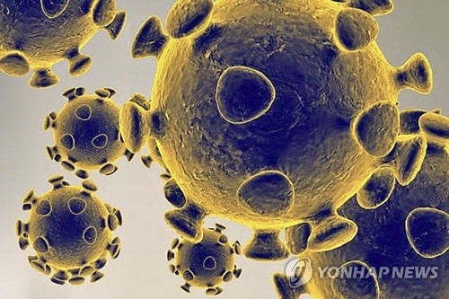 코로나19 일러스트레이션 이미지, 사진=실버스프링 AFP/연합뉴스