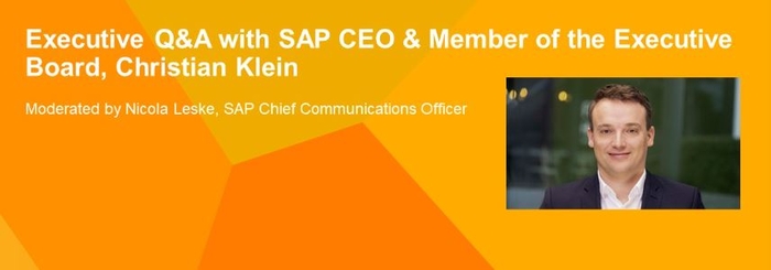 크리스찬 클라인 SAP CEO. /제공=SAP