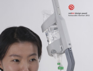 모비유 휴대용 링거거치대 ‘이지폴’, 디자인 혁신성 세계가 인정