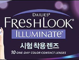 “1일 착용 서클렌즈, 안전하고 넉넉하게 사용하세요!”