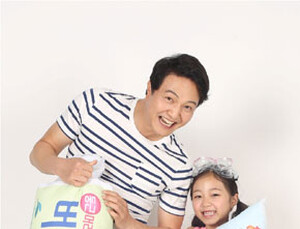 현대약품, ‘아빠어디가’ 정웅인-세윤 부녀와 버물리 광고 촬영