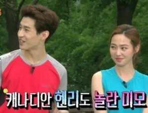‘예체능’ 헨리, 차유람 미모에 하트 눈 “정말 예쁘다”