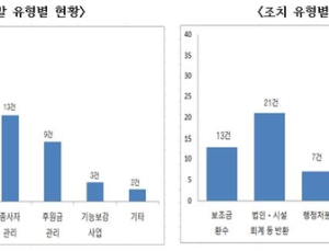 사회복지법인 등 합동조사…적발 66건, 시정조치 81건