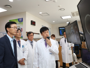 방문규 복지부 차관, 가천대길병원 원격의료 현장방문