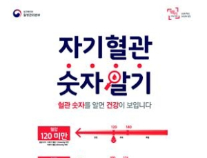 “‘자기혈관 숫자 알기’로 고혈압·당뇨 예방하세요”