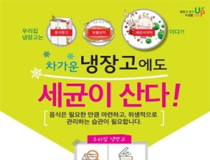 차가운 냉장고에도 세균이?…복지부, 냉장고 위생관리 캠페인 전개