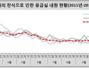 응급실 내원하는 고령 천식환자 1월부터 증가