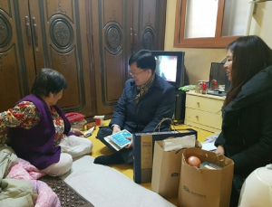 사회보장정보원, 복지 실천 위해 독거노인 가구 방문