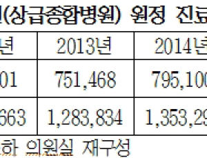 여전한 수도권 대형병원 ‘환자 쏠림’…경증환자도 서울로