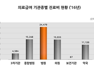 의료급여비 6조6319억원, 입내원일수 1억1932만3000일
