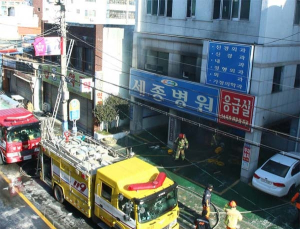 요양병원 40%인 532개소는 스프링클러 없어 화재시 참사 우려