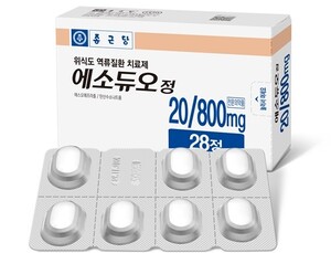 종근당, 역류성 식도염 개량신약 ‘에소듀오’ 출시