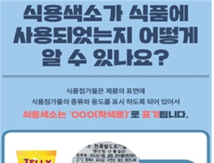 시중 유통 가공식품 중 착색료 사용 '안전' 수준