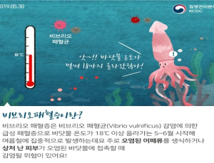 올해 첫 비브리오패혈증 환자 발생…서울 거주 57세 남성, '당뇨' 확인