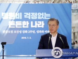 文대통령, ‘메디컬푸어’ 막는다… “보장률 임기 내 70% 달성”