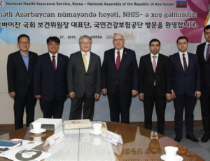 아제르바이잔 국회 보건위원장, 건보공단 방문