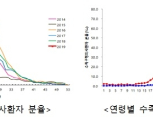 국내 수족구병 환자수 최고점 찍어…
