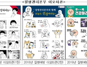 질병관리본부, 감염병 예방 위한 카톡 이모티콘 무료 배포 이벤트