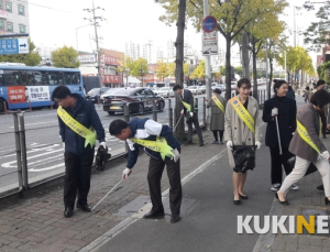 대전서부교육지원청, 깨끗한 길거리 만들기 캠페인
