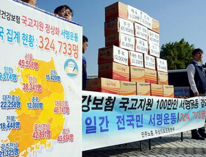 코로나 대응 의료지원금도 건보부담? 건강보험 가입자단체 반발
