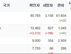 이탈리아·이란서 코로나19 확진자 급증…국가별 순위 2·3위