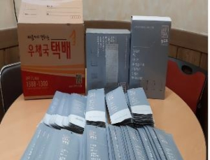 마스크 100장 익명 기부자 감동 사연