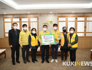 [포토] 수제  면마스크 제작에 흘린 값진 땀방울 결실