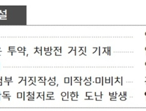 의료용 마약류 불법사용시 업무정지 1→6개월로 늘어난다