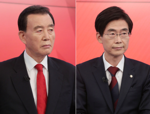 홍문표 “대선 5번 치른 경험 살리겠다” vs 조경태 “공정이 곧 쇄신”