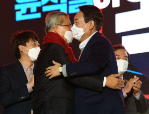 김종인 합류에도… ‘뜨지 않는’ 윤석열 지지율