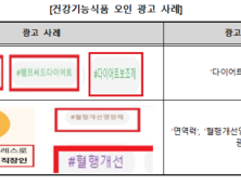 “혈행개선·면역력 증가” 식품 대마씨유 부당광고 36건 적발