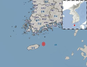 전남 여수 거문도 남쪽 바다서 규모 2.4 지진