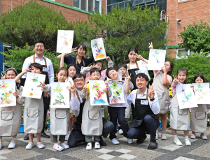 [포토]임기근 조달청장, 늘봄학교 일일교사 재능기부