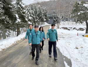 [포토] 한수정, 해빙기 안전점검 강화
