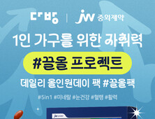 “20·30대 1인 가구에 건강관리 제안”…JW중외제약-다방, 건기식 프로모션 진행