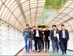 이성해 철도공단 이사장, 남부내륙철도 건설현장 점검 [쿠키포토]