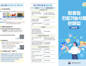 식약처, 맞춤형 건기식 실태조사…“설비위생·상담기록 점검”