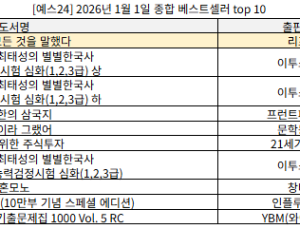 새해 독서 트렌드 분석…2026년 독자들이 선택한 ‘첫 책’ 살펴보니 [쿠키 리뷰]