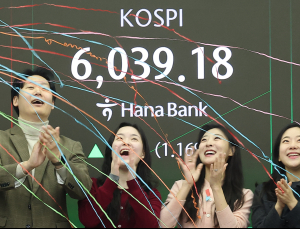 [속보] 코스피 6000선 돌파 출발…코스닥도 상승