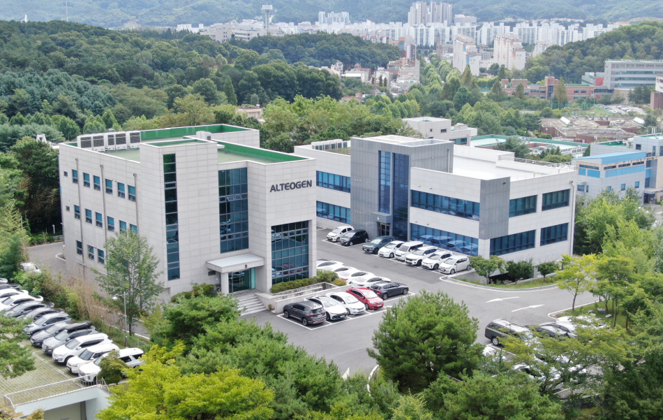알테오젠 본사 전경. 알테오젠 제공